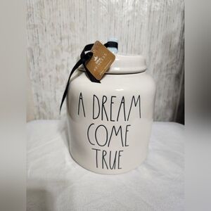 Rae Dunn X Disney Cinderella A Dream Come True Ceramic Jar Large